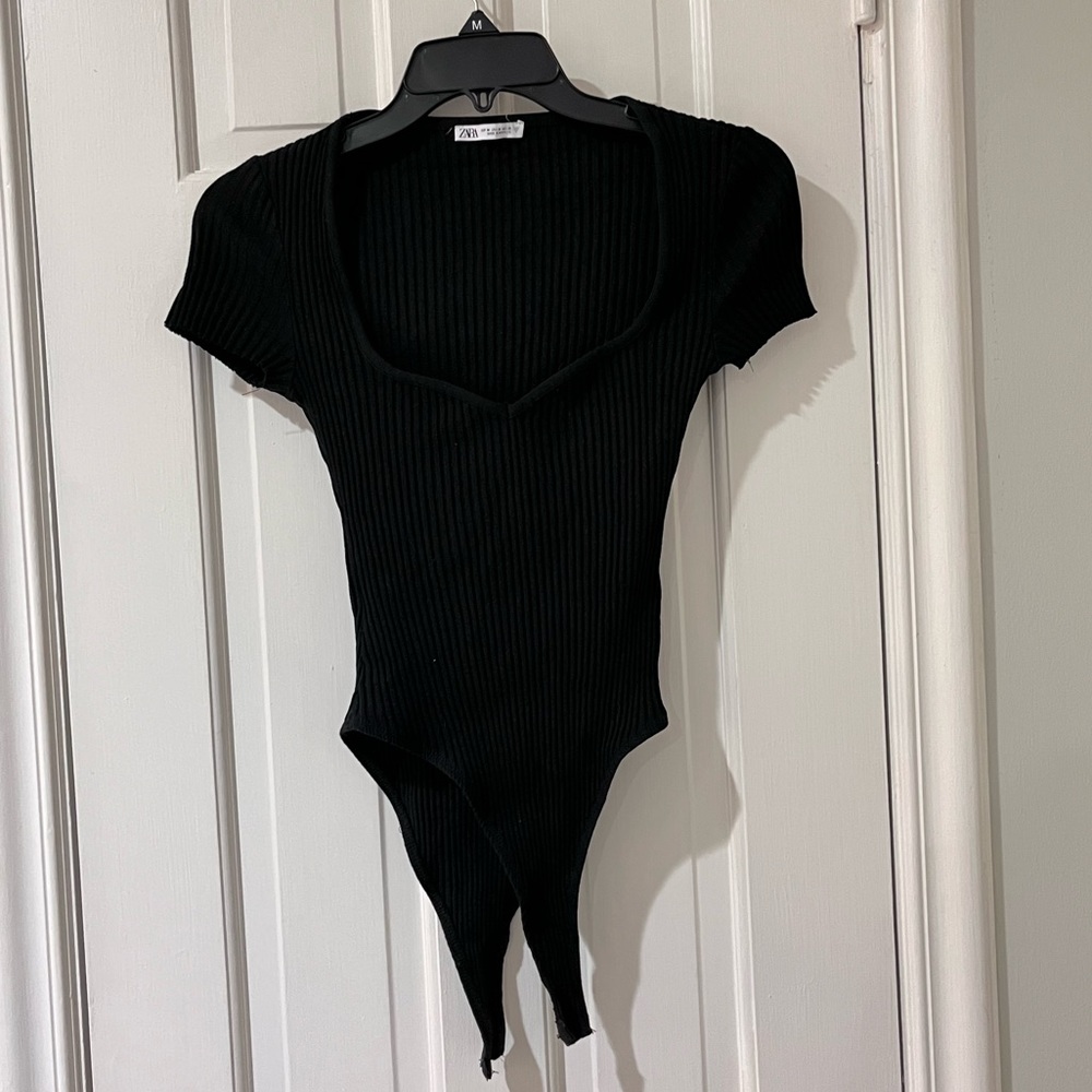 Zara Ribbed Bodysuit